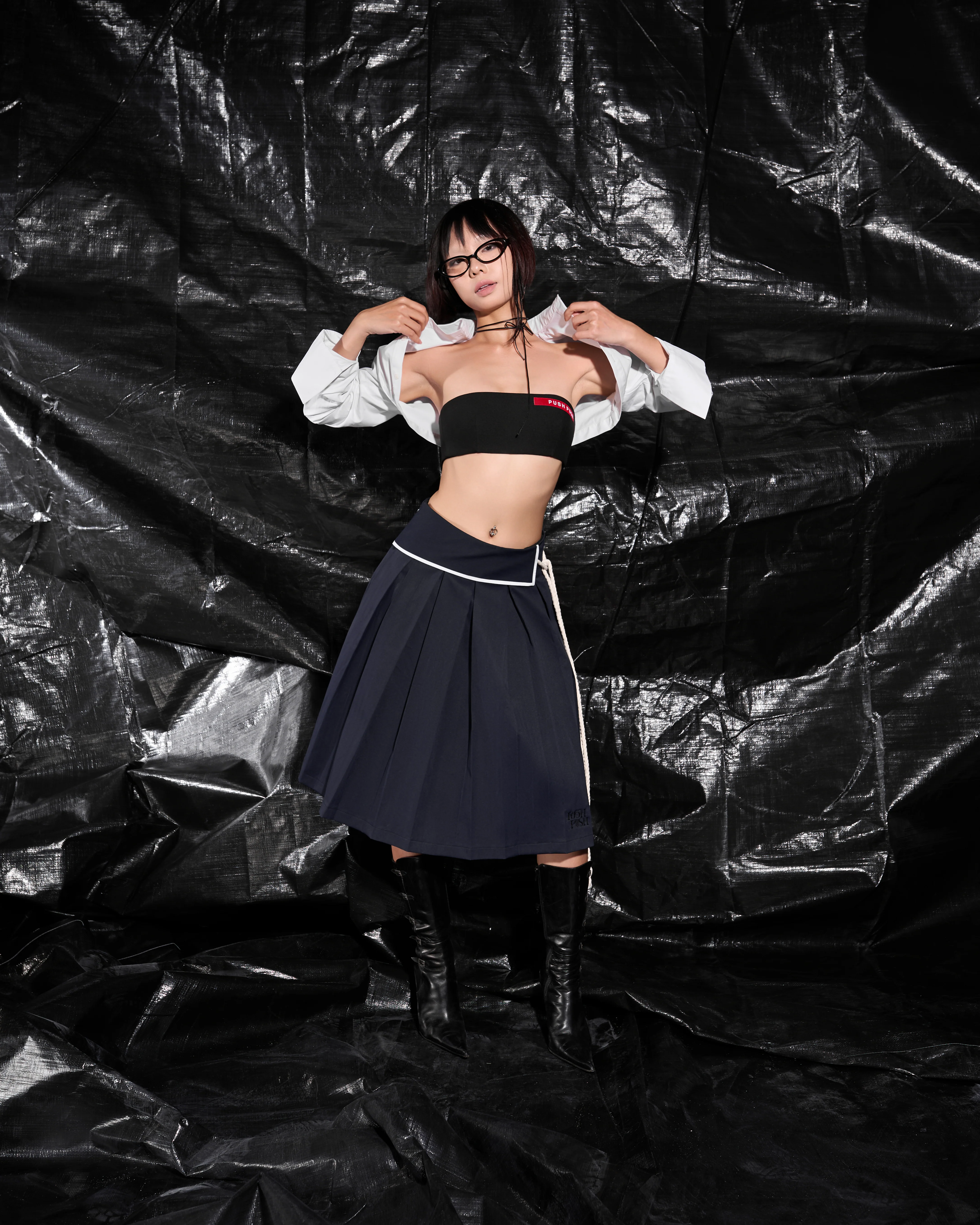 PUFFBALL CROP SHIRT - Image 5